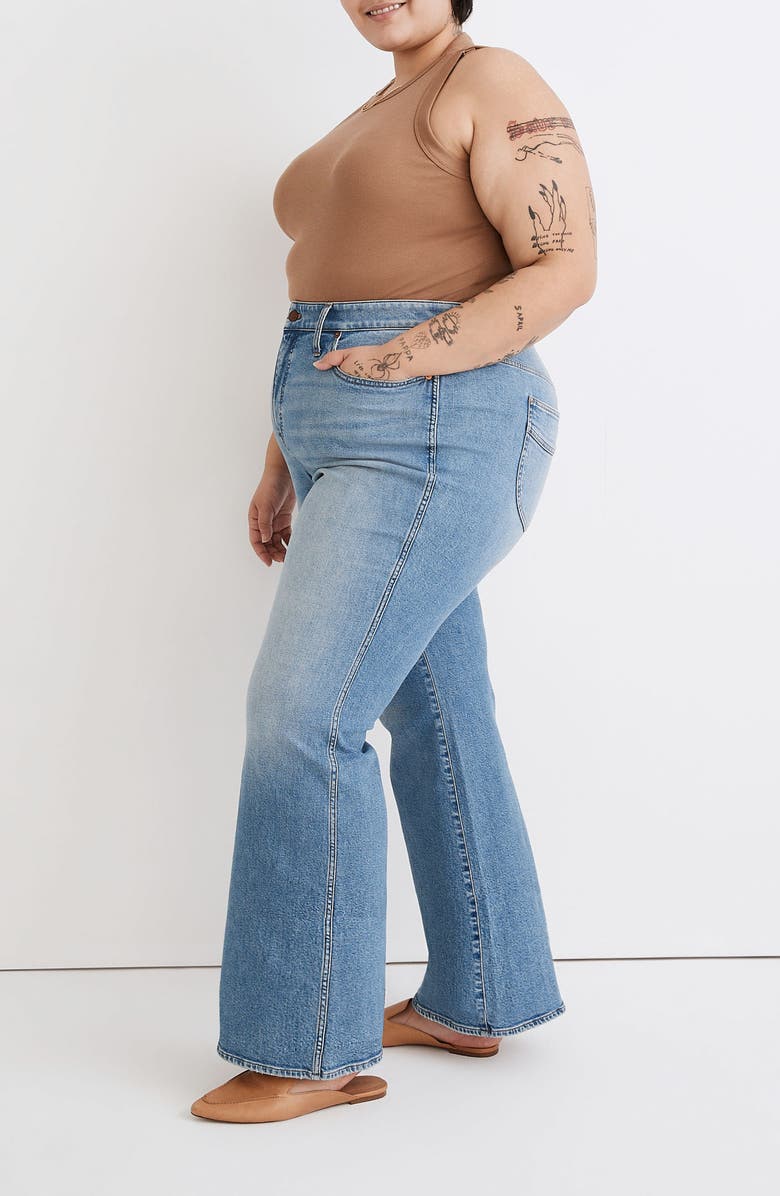Madewell 11" High Rise Flare Jeans, Alternate, color, 