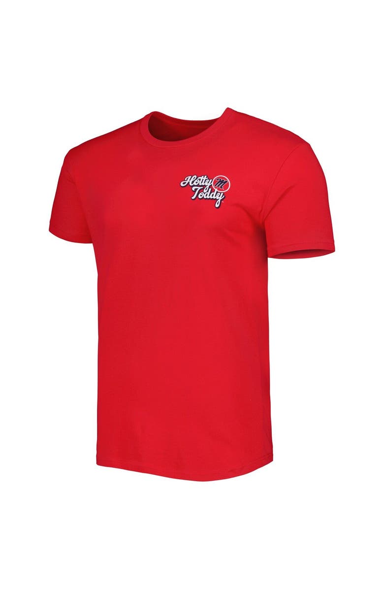 IMAGE ONE Men's Red Ole Miss Rebels Hyperlocal T-Shirt, Alternate, color, 