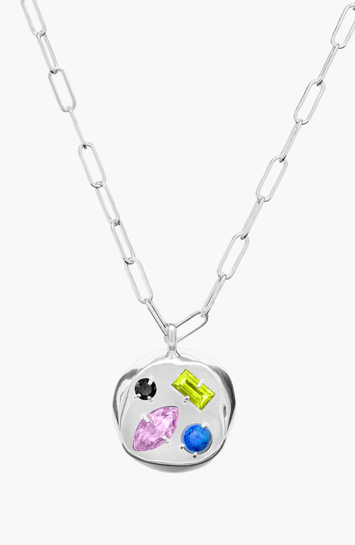 Birthdate Co. The June Birthdate Silver Pendant In June 5th - Silver