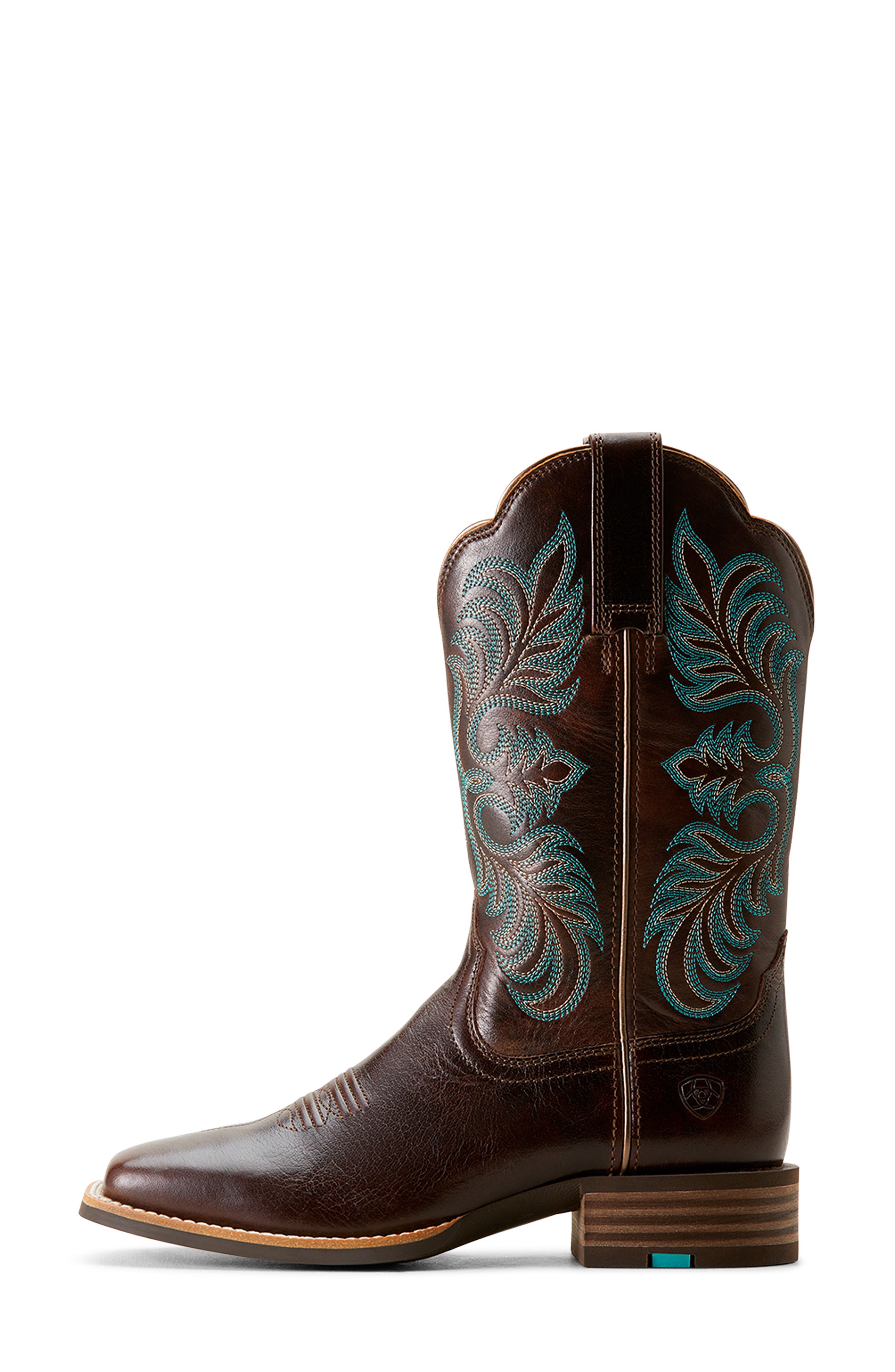 Ariat Gillette Tall Cowboy Boot, Alternate, color, Brown