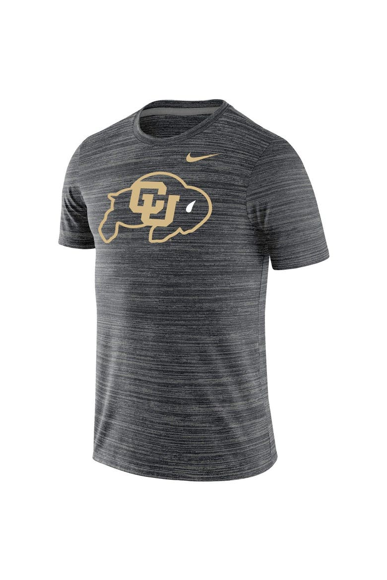 Men's Nike Black Colorado Buffaloes Big & Tall Velocity Performance T-Shirt, Alternate, color, Black