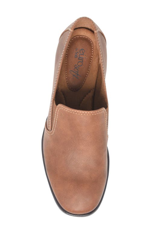 Eurosoft Darbi Wedge Loafer In Brown