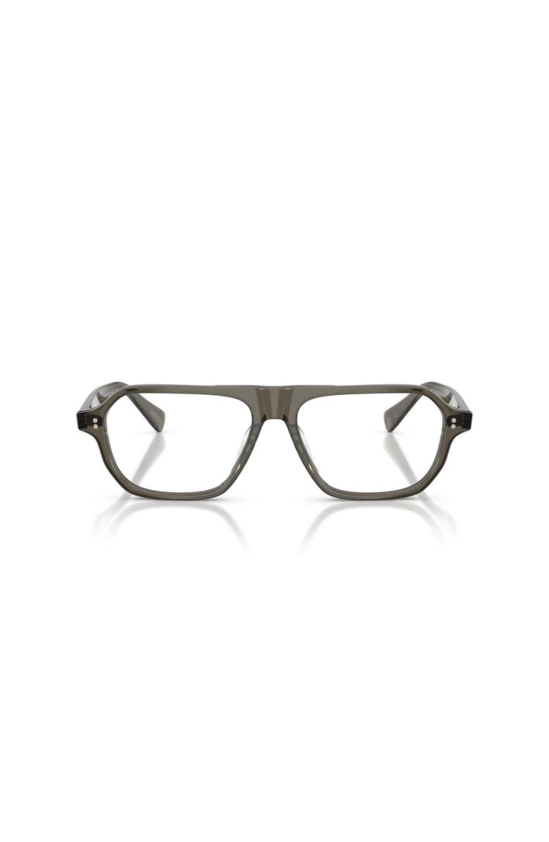 Oliver Peoples 56mm Irregular optical glasses, Alternate, color, Grey