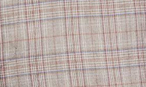 Paisley & Gray Downing Slim Flat Front Windowpane Dress Pants