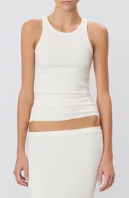 ETERNE High Neck Ribbed Tank