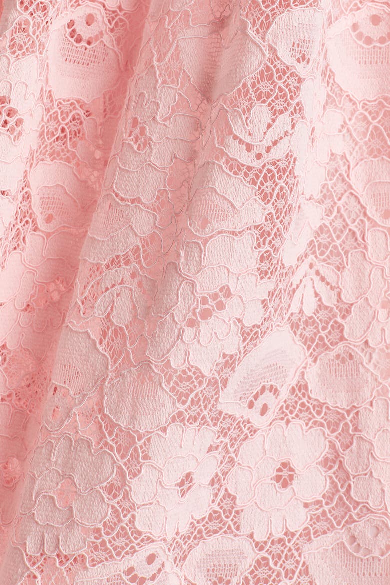 A-line Lace Dress, Alternate, color, Light pink