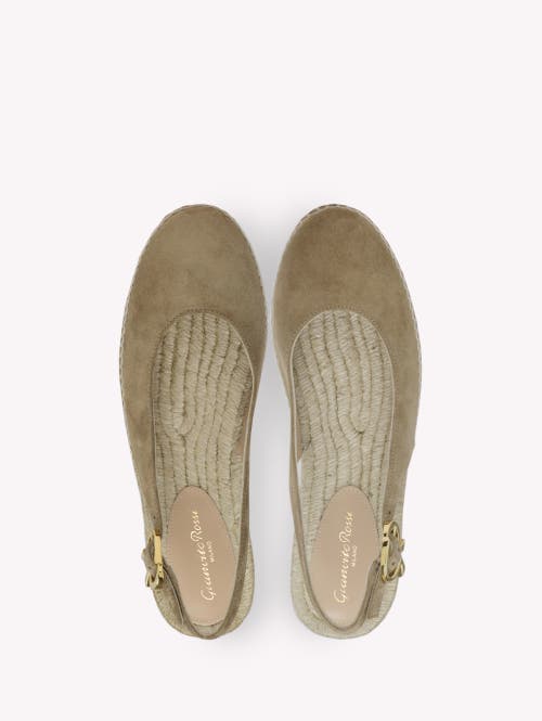 Gianvito Rossi Paz Suede Slingback Espadrilles