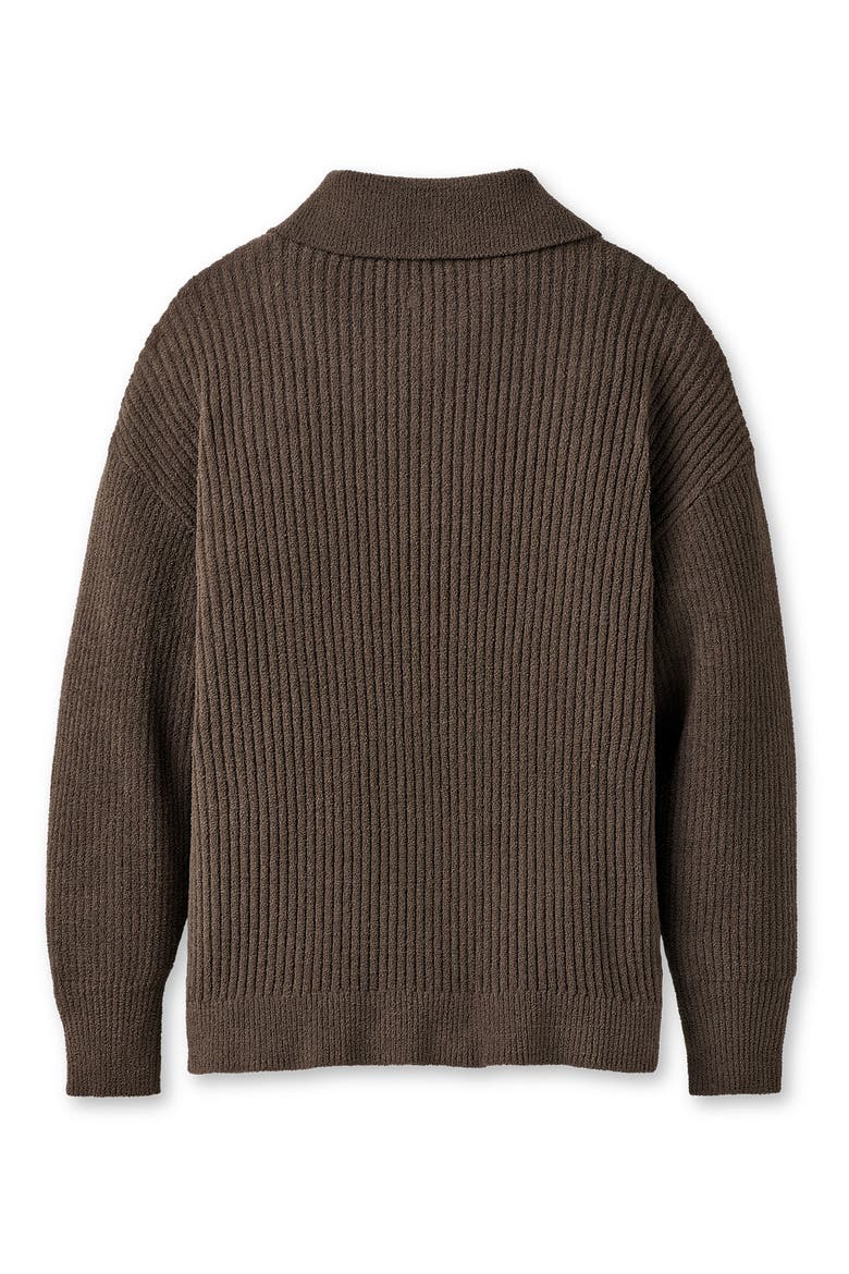 Junipher Cozy Knit Lite Cardigan, Alternate, color, DENSE SMOKE