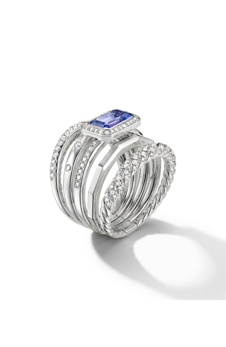 David Yurman Fine Cable Stack Ring, Alternate, color,