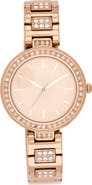 Fossil Karli Crystal Embellished Bracelet Watch, 32mm