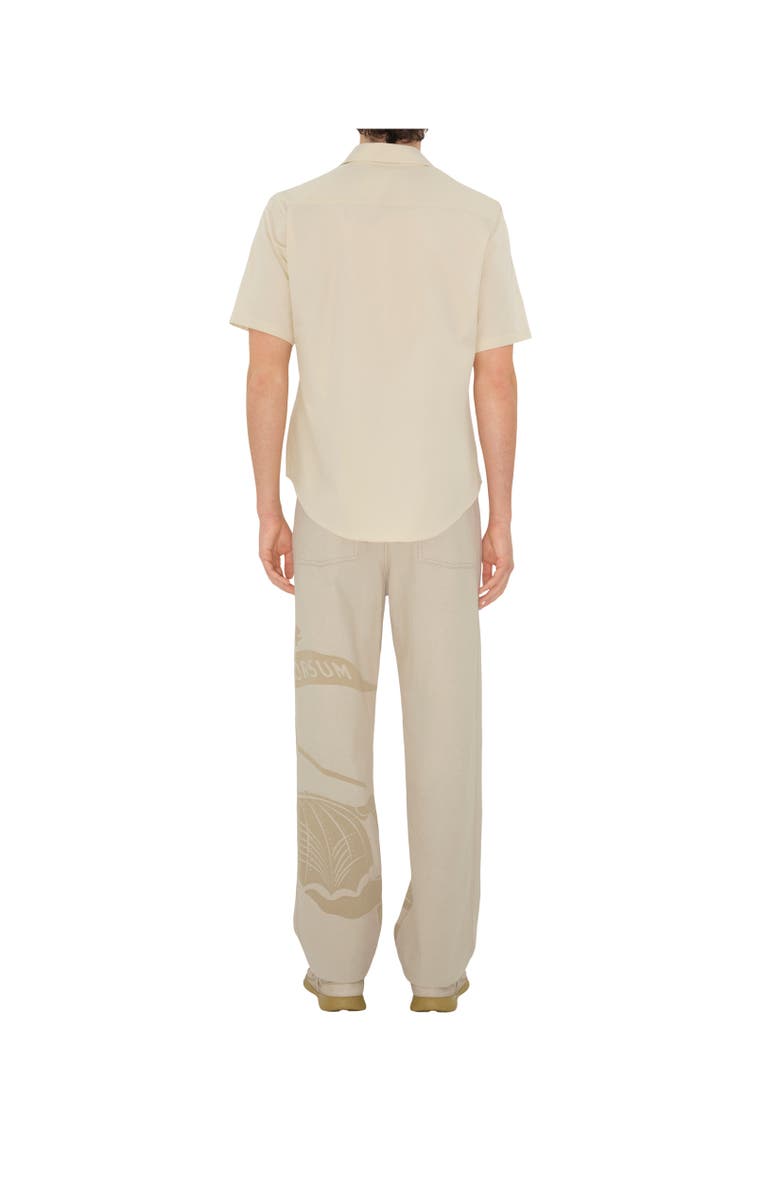 Burberry Slim Fit Cotton Shirt, Alternate, color, 