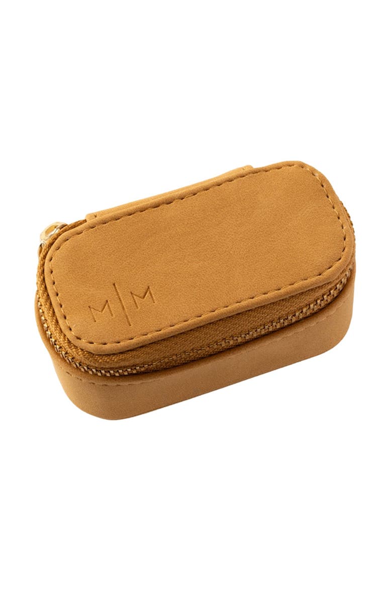 MADE BY MARY Mini Jewelry Case, Alternate, color, Honey