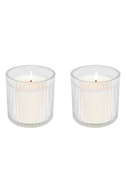 Sugar Cookies Rib Glass 2-Piece Candle Set (Nordstrom Exclusive)
