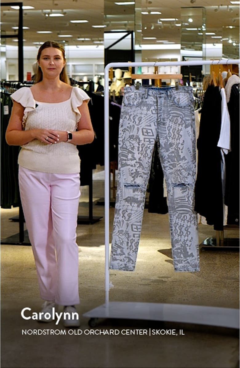 Chitch Kollage Icey Ripped Skinny Jeans, sales video thumbnail