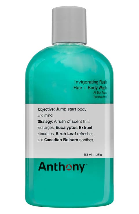 Anthony™ Invigorating Rush Hair & Body Wash
