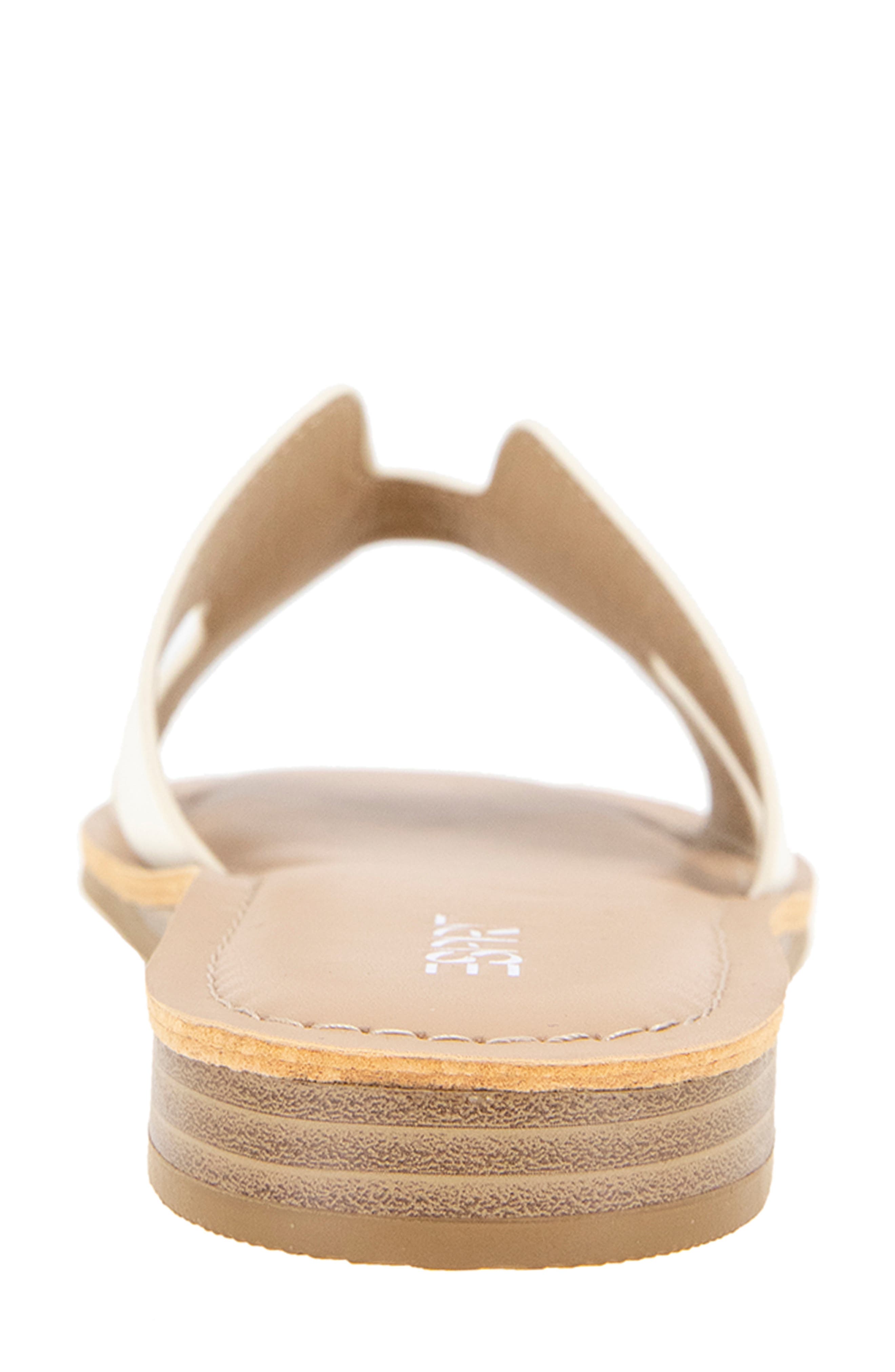 Leona Slide Sandal, Alternate, color, OFF WHITE