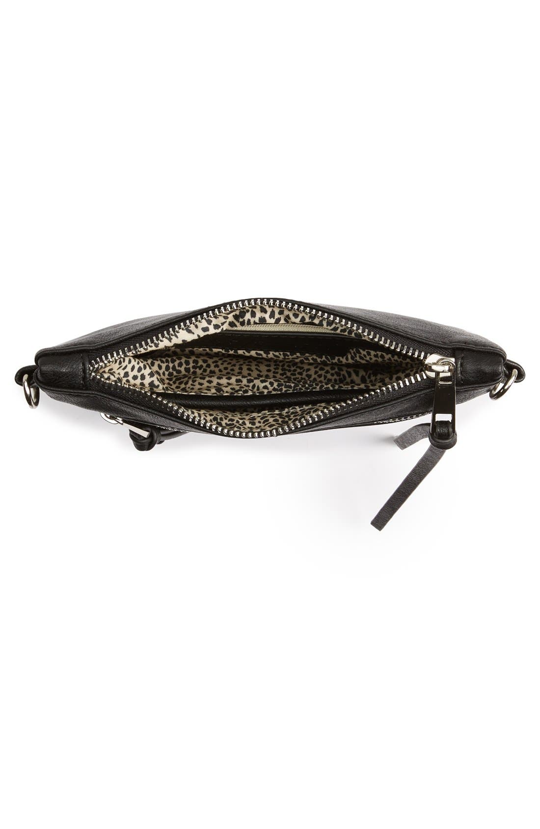 Sole Society 'Camilla' Faux Leather Clutch, Alternate, color, 