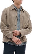 rag & bone Dwight Goatskin Suede Jacket
