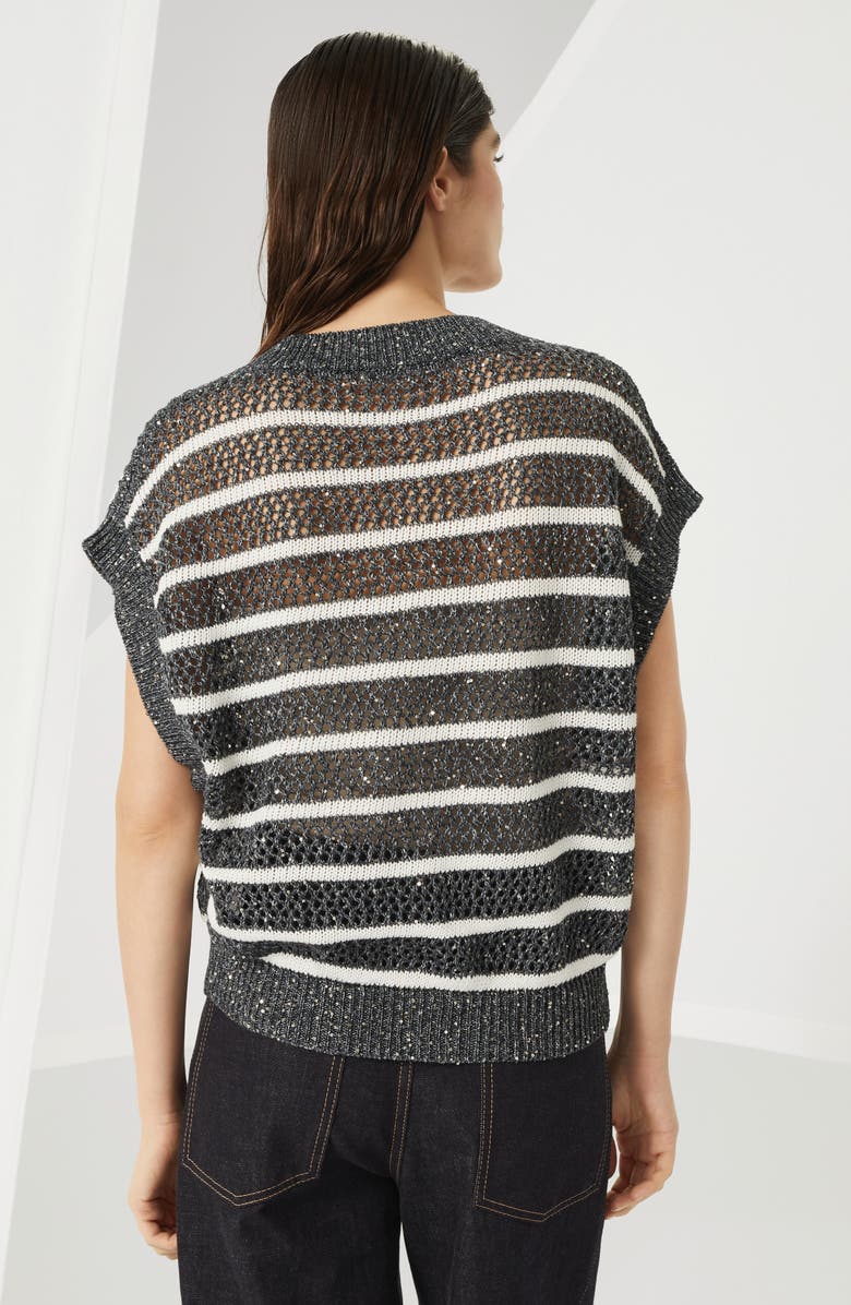 Brunello Cucinelli Dazzling T-shirt, Alternate, color, 