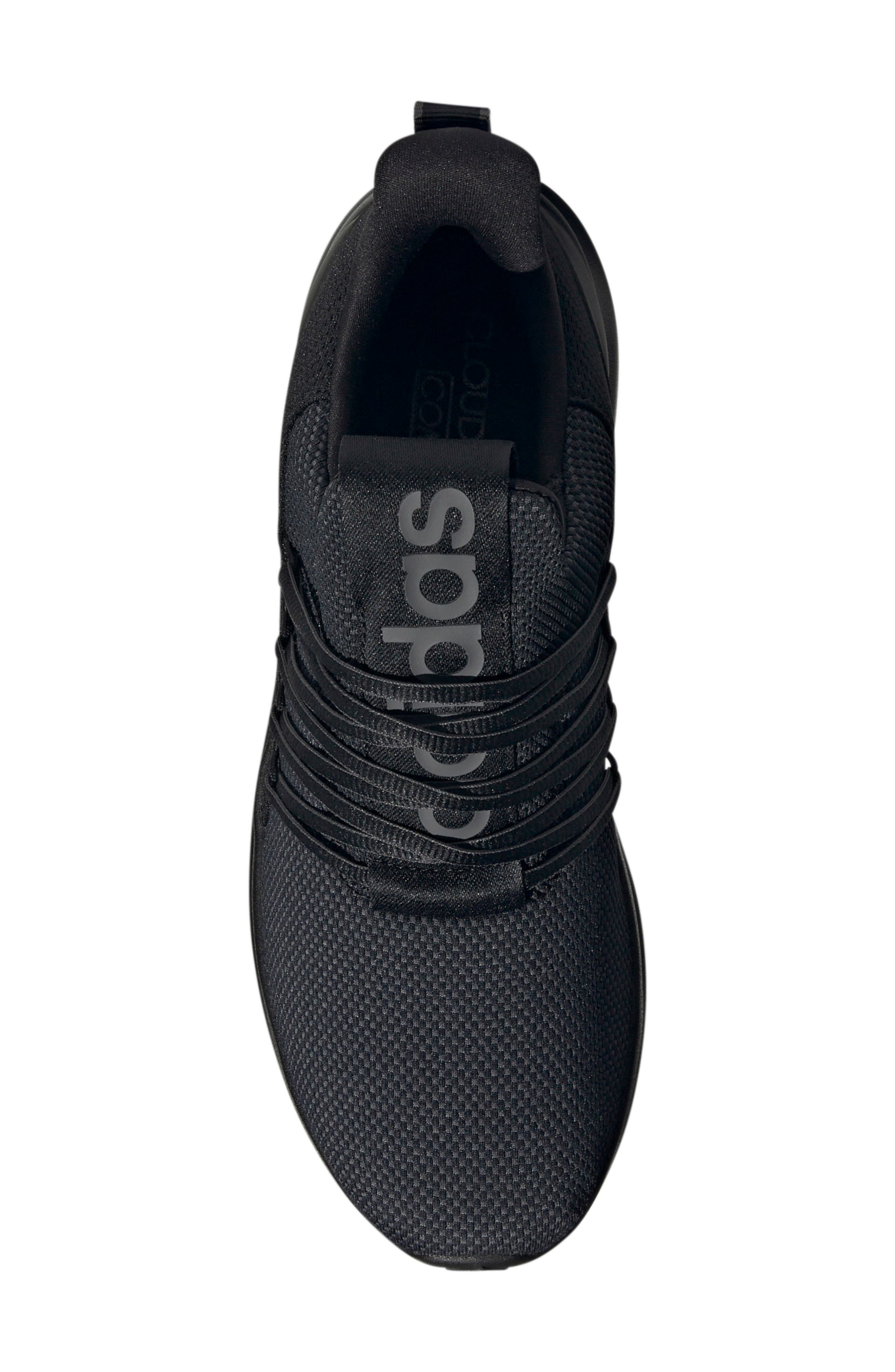 adidas Lite Racer Adapt 7.0 Sneaker, Alternate, color, Black/ Black/ Grey