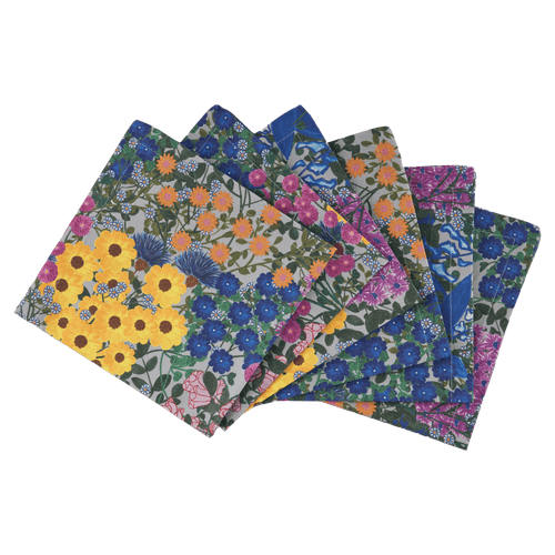 Sophie Williamson Design Napkins Pré Fleuri - Set of 6 in Blue  product