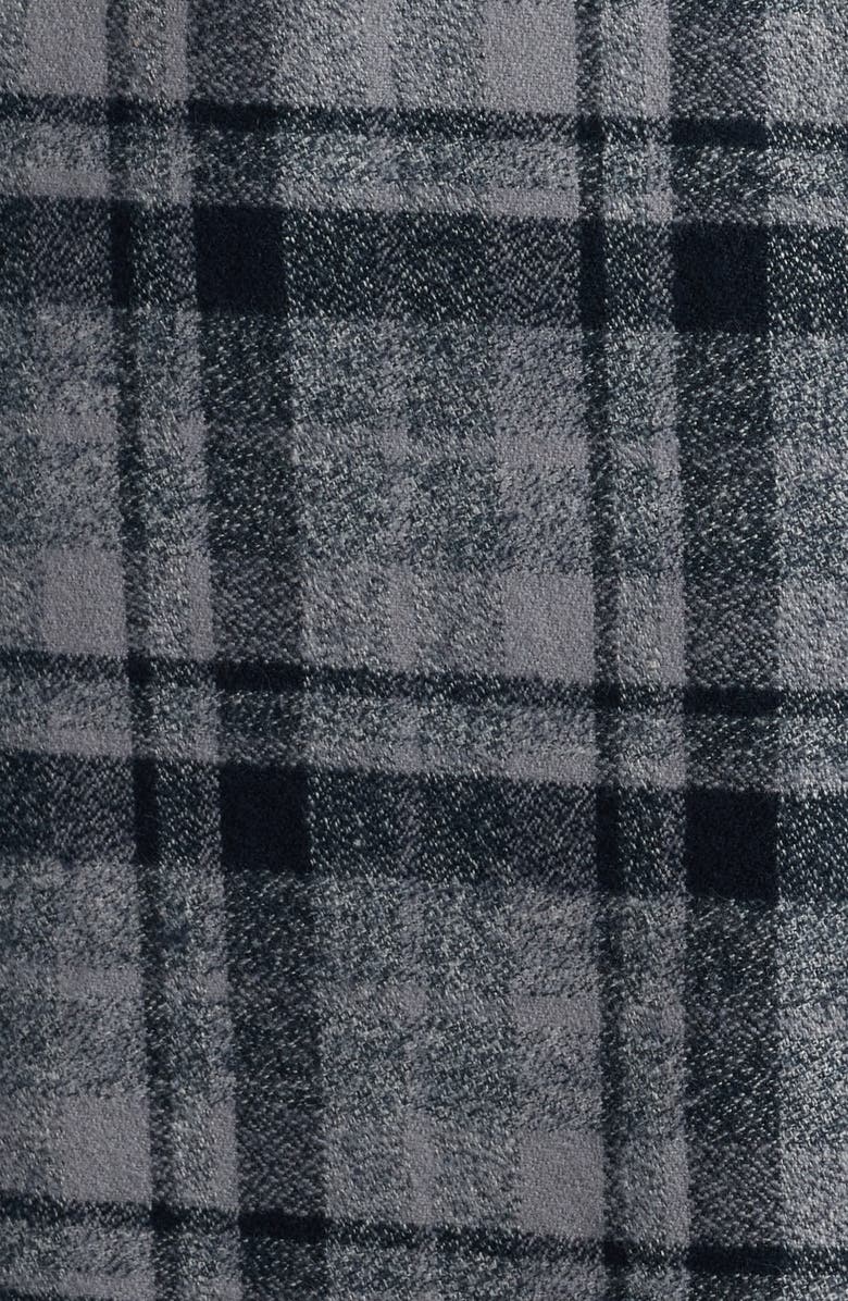 AG Aiden Plaid Cotton Button-Up Shirt, Alternate, color, Tartan Plaid Dark Grey Multi