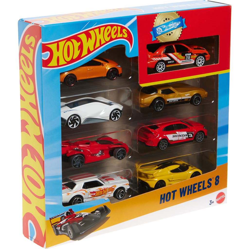 8-Pack of Hot Wheels® Cars in 1:64 Scale Mystery Set  product
