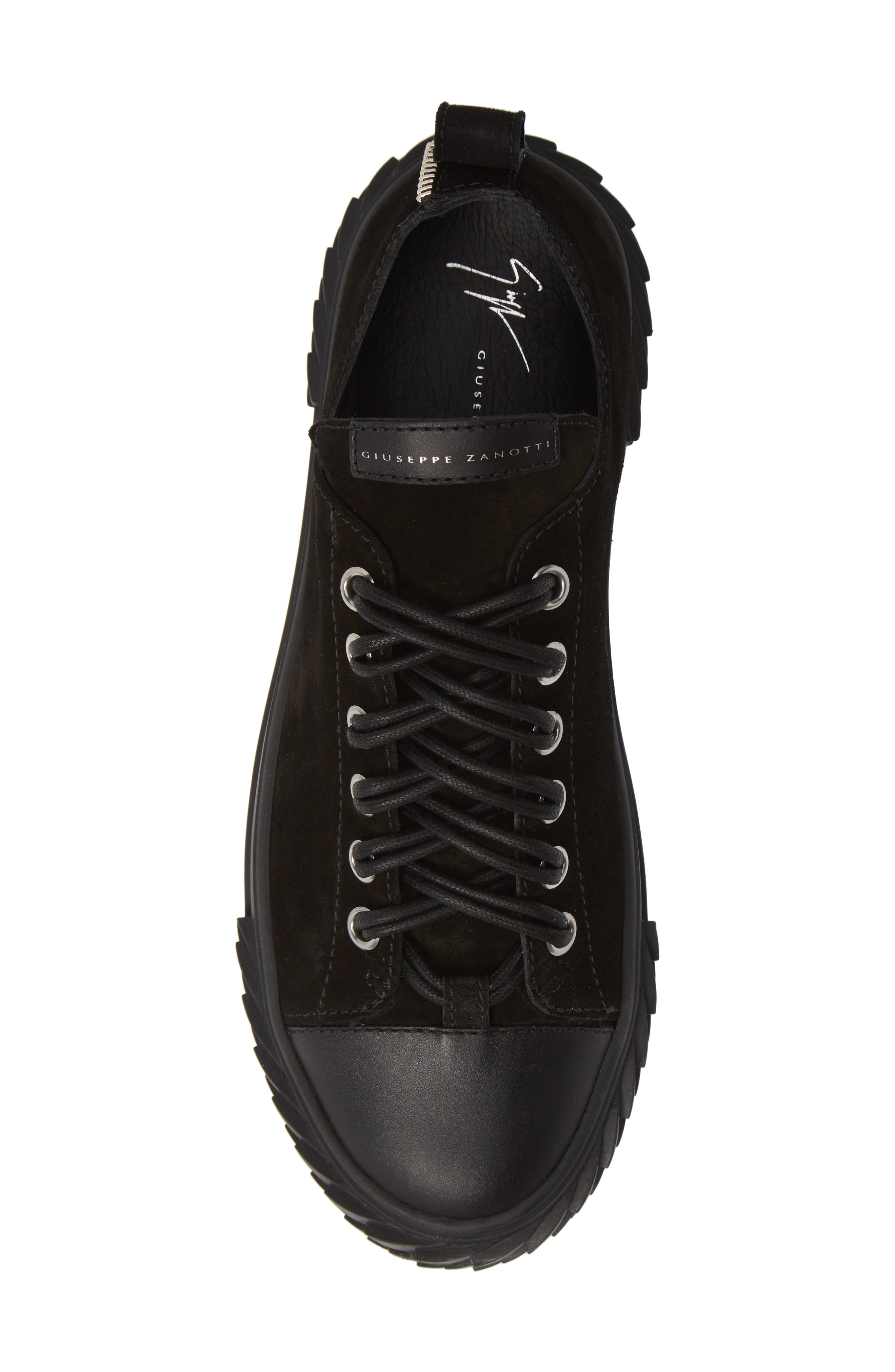Giuseppe Zanotti Double Lace Sneaker, Alternate, color, 