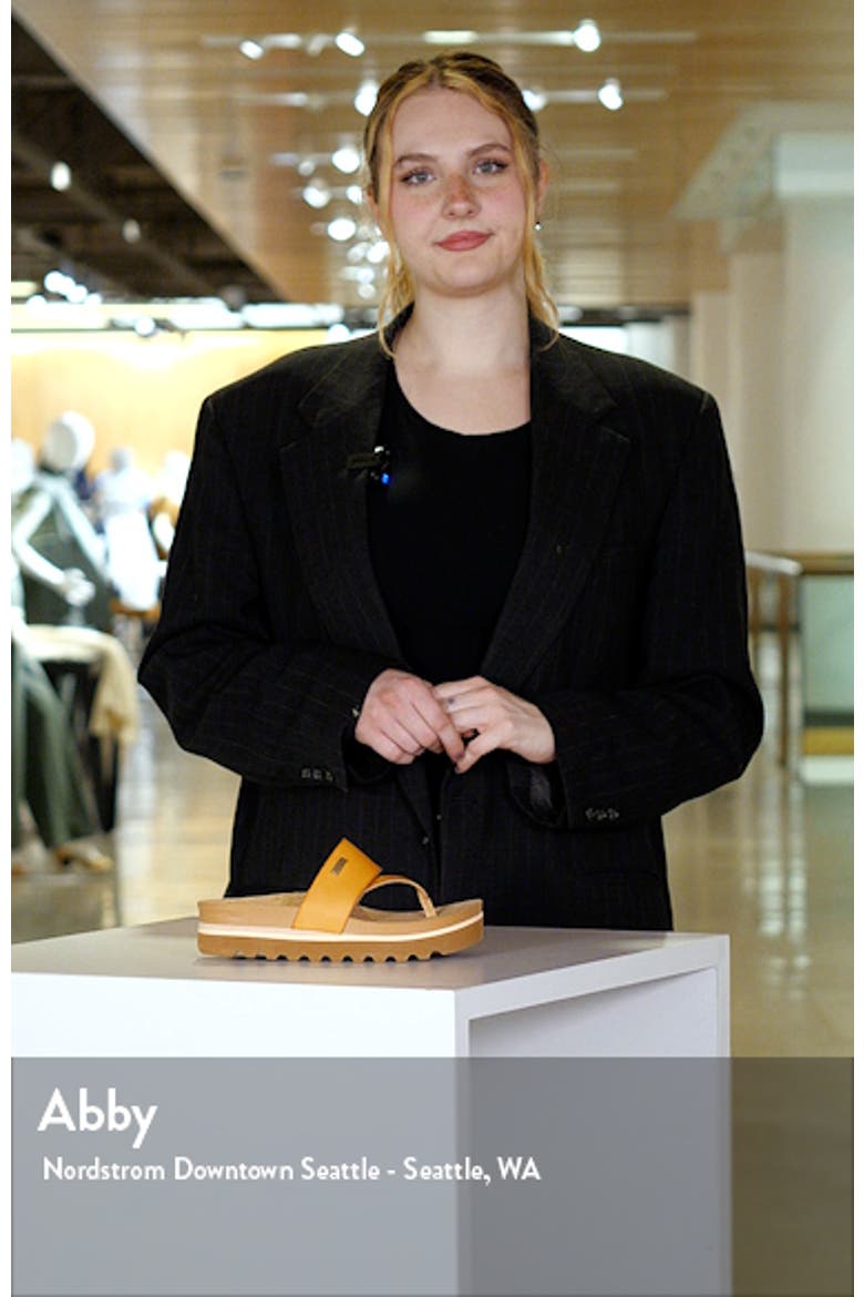 Sol Hi Platform Sandal video