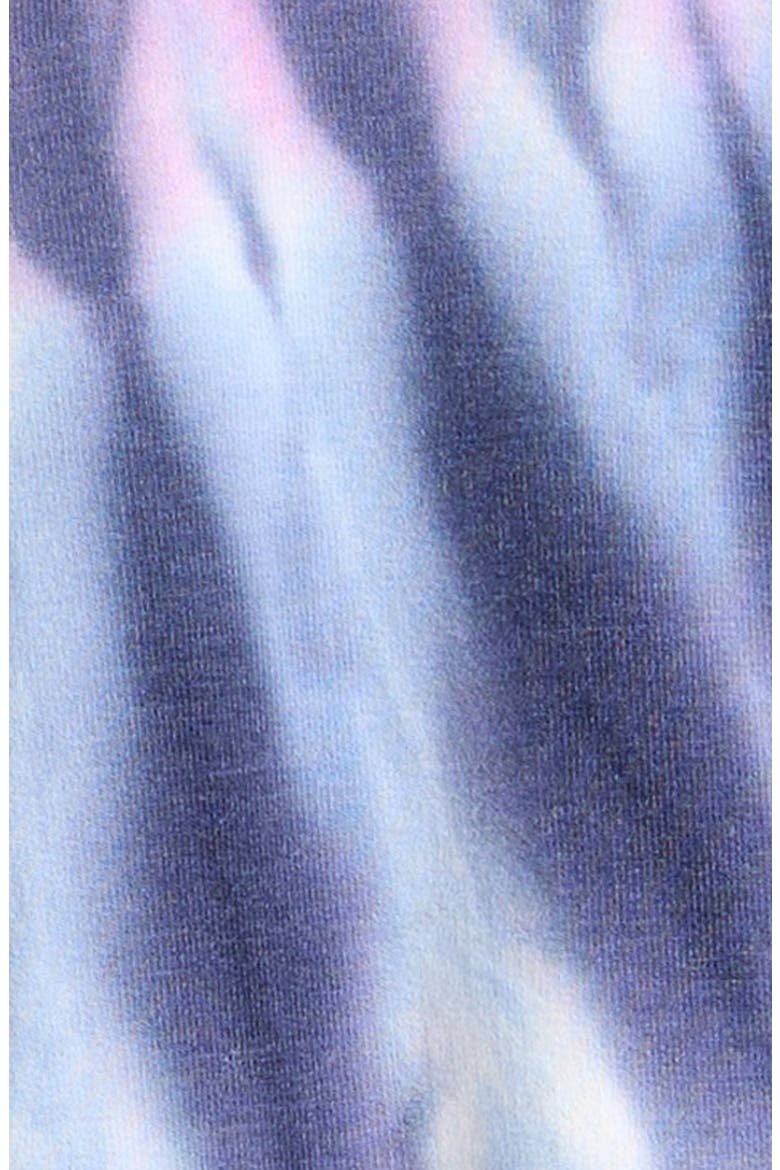 Blooming Tie Dye Fleece Romper, Alternate, color, BLOOMING T DYE