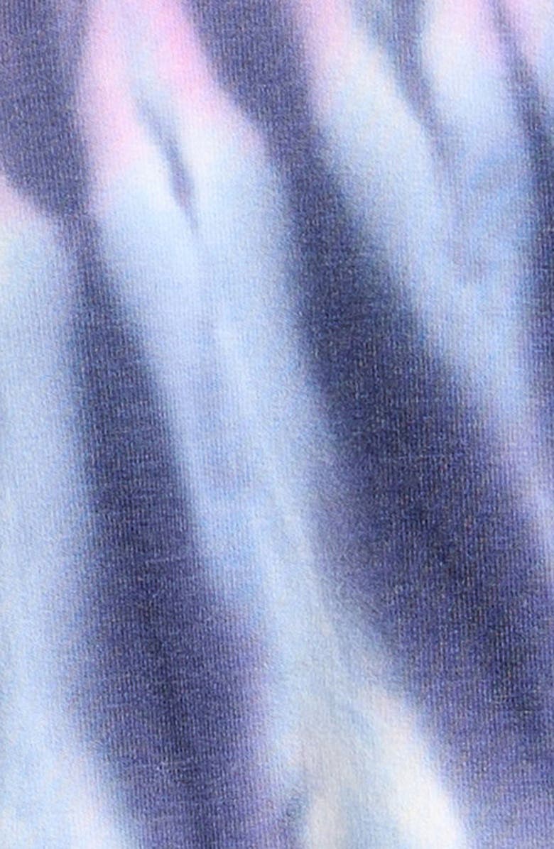 Splendid Blooming Tie Dye Fleece Romper, Alternate, color, Blooming T Dye