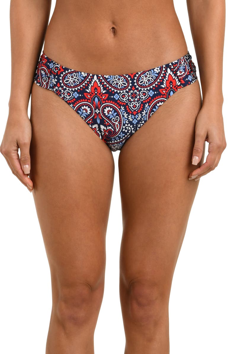 Sunshine 79 Americana Paisley Swim Bottoms, Main, color, 