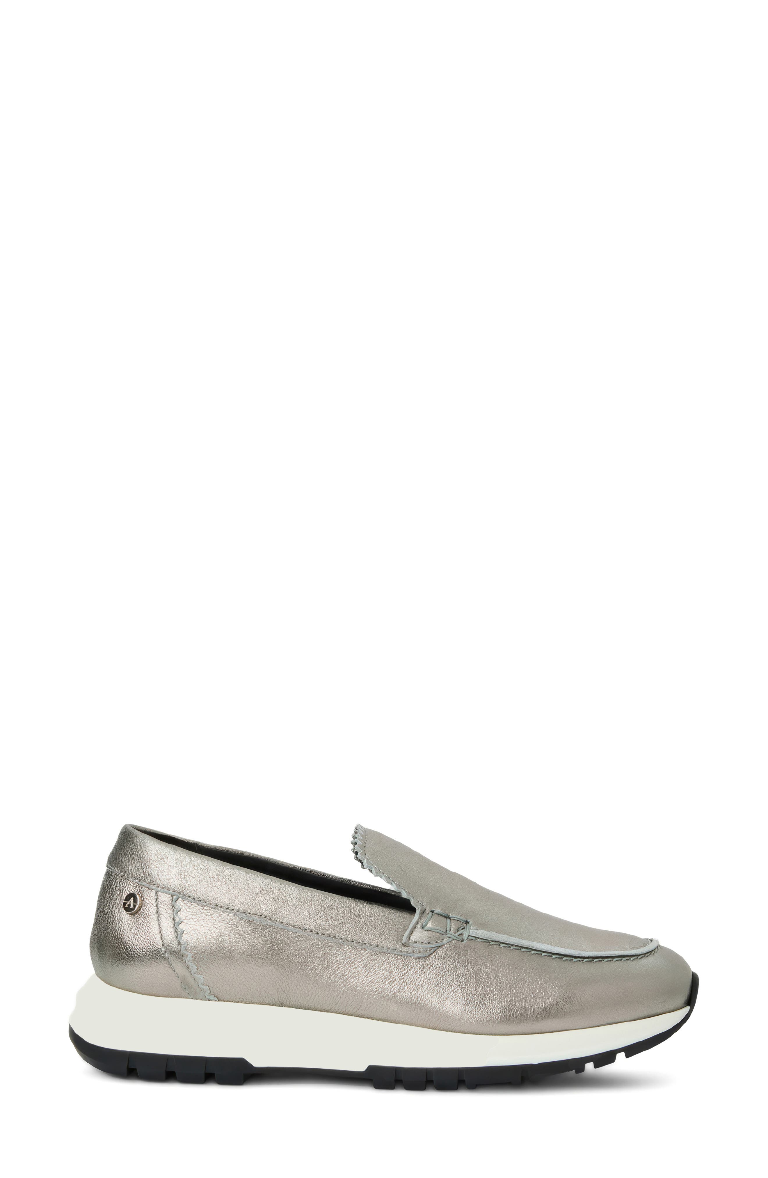 Karena Weatherproof Slip-On Sneaker, Alternate, color, SILVER