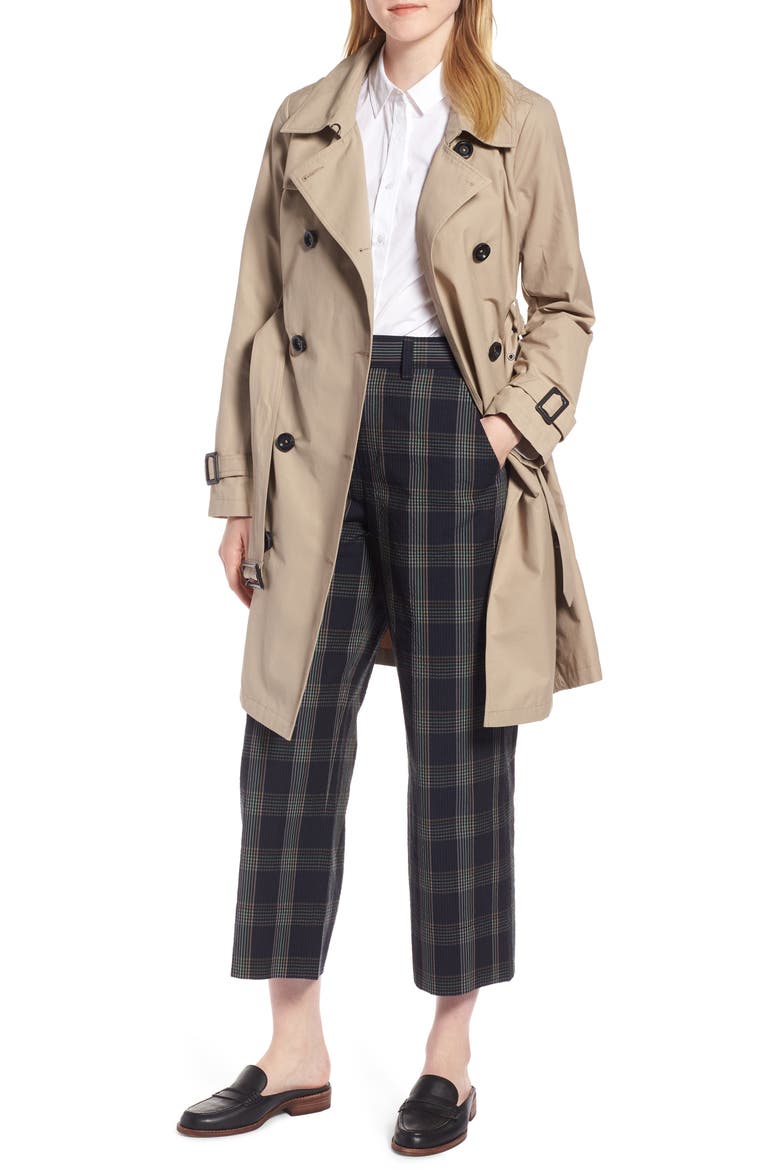 3-in-1 Trench Coat with Vest, Alternate, color, KHAKI