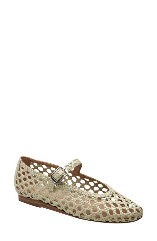 Marc Fisher Ltd Evonna Mary Jane Flat In Ivory