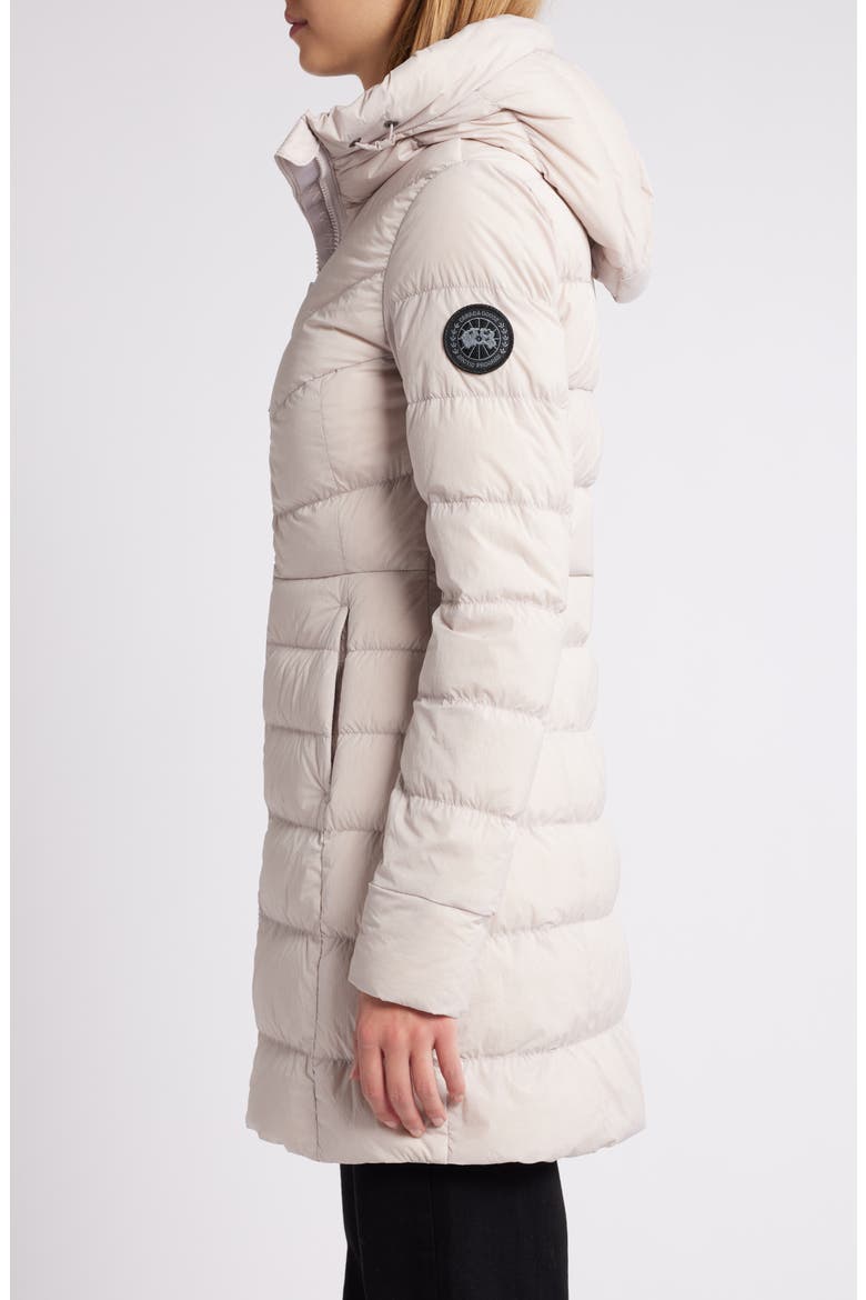 Clair 750 Fill Power Down Puffer Coat, Alternate, color, LUCENT ROSE