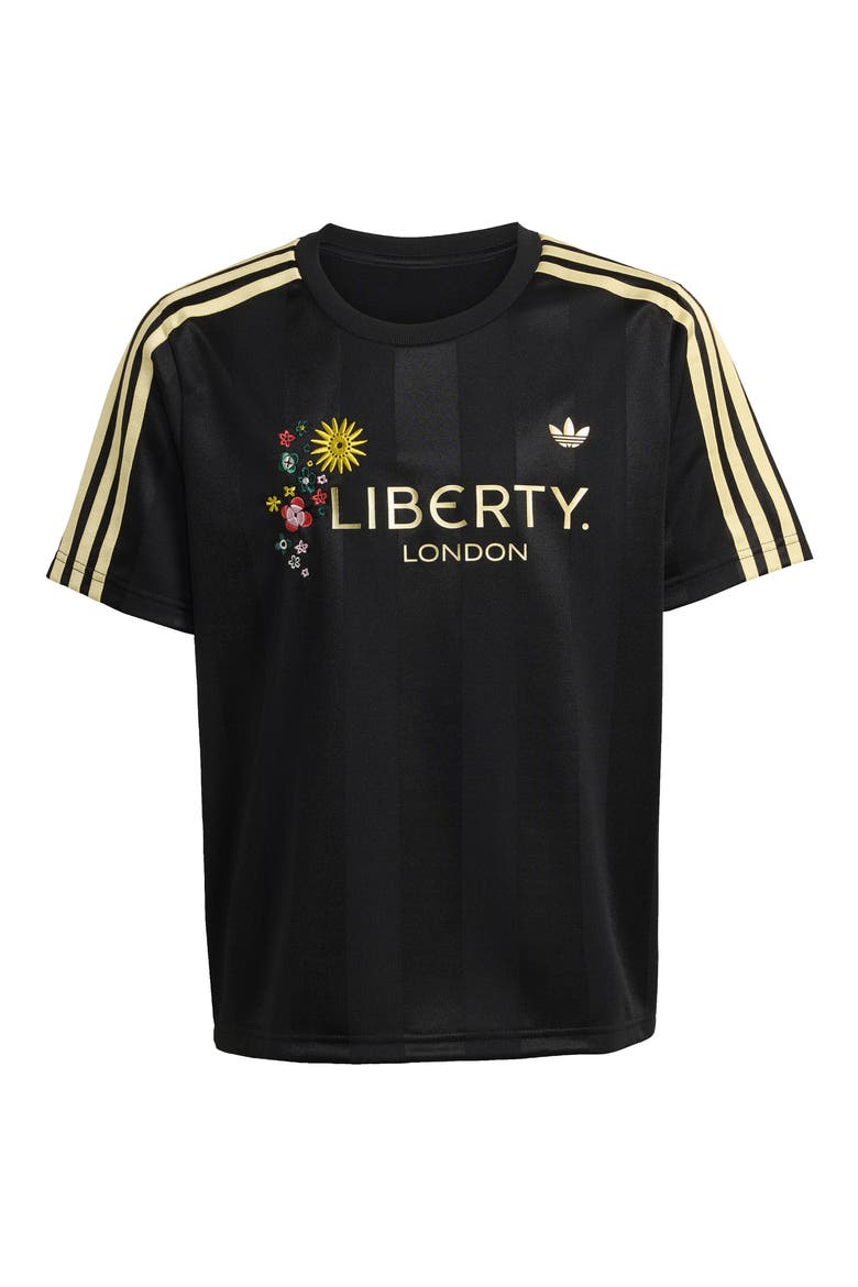 x Liberty London Kids' Recycled Polyester Jersey, Main, color, BLACK