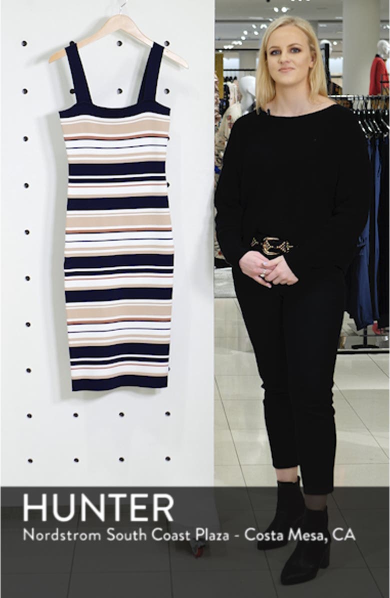 Multi Stripe Sweater Dress, sales video thumbnail