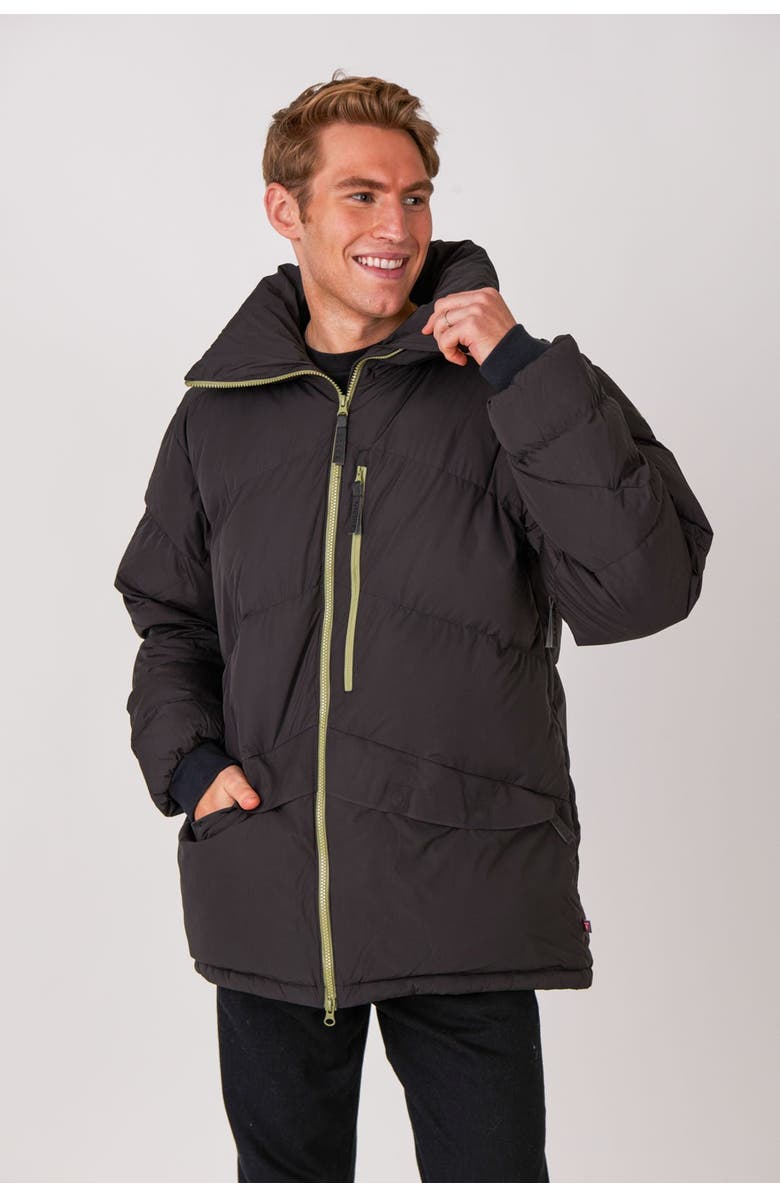 OOSC Men's Puffer Jacket, Alternate, color, Black