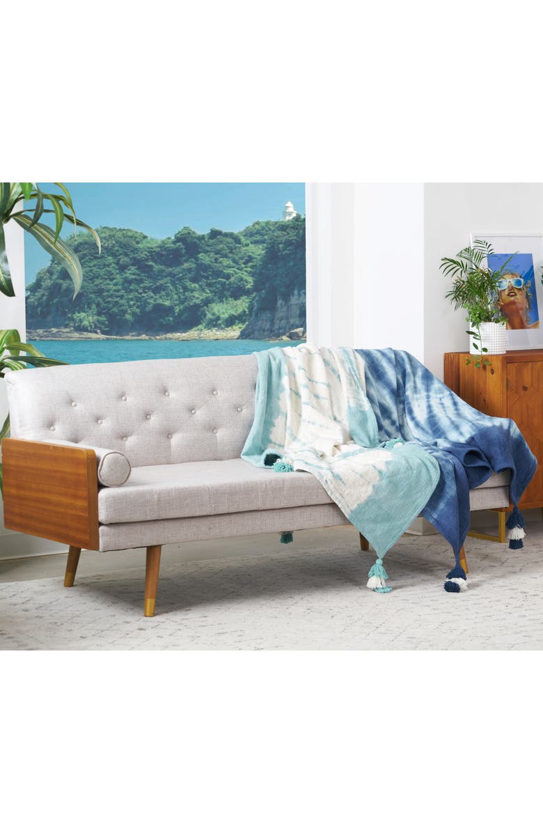 C&F Home Buckroe Throws, Alternate, color, White