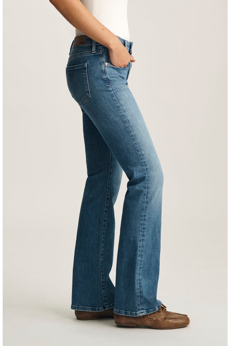 Vicky Mid Rise Bootcut Jeans, Alternate, color, BLUE BRUSHED FLEX BLUE
