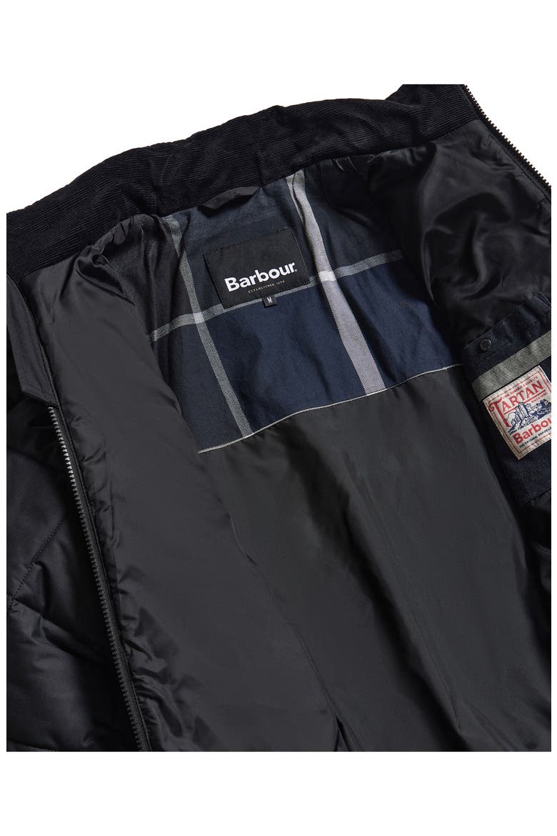 Elmwood Quilted Jacket, Alternate, color, BLACK