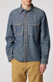 PS Paul Smith Contrast Stitch Cotton Shirt