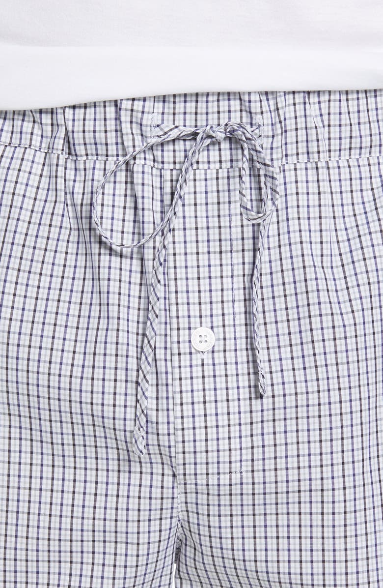 Hanro Night & Day Cotton Lounge Shorts, Alternate, color, 