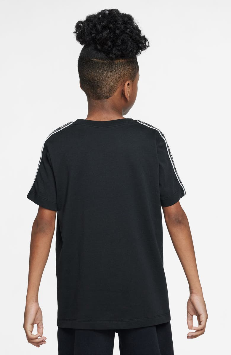 Nike Kids' Club Cotton Graphic T-Shirt, Alternate, color, Black
