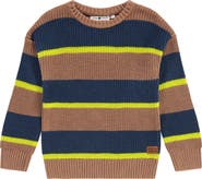 Stains and Stories by Babyface Multi-Stripe Knit Sweater