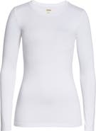 L'AGENCE Tess Long Sleeve Stretch Jersey Top