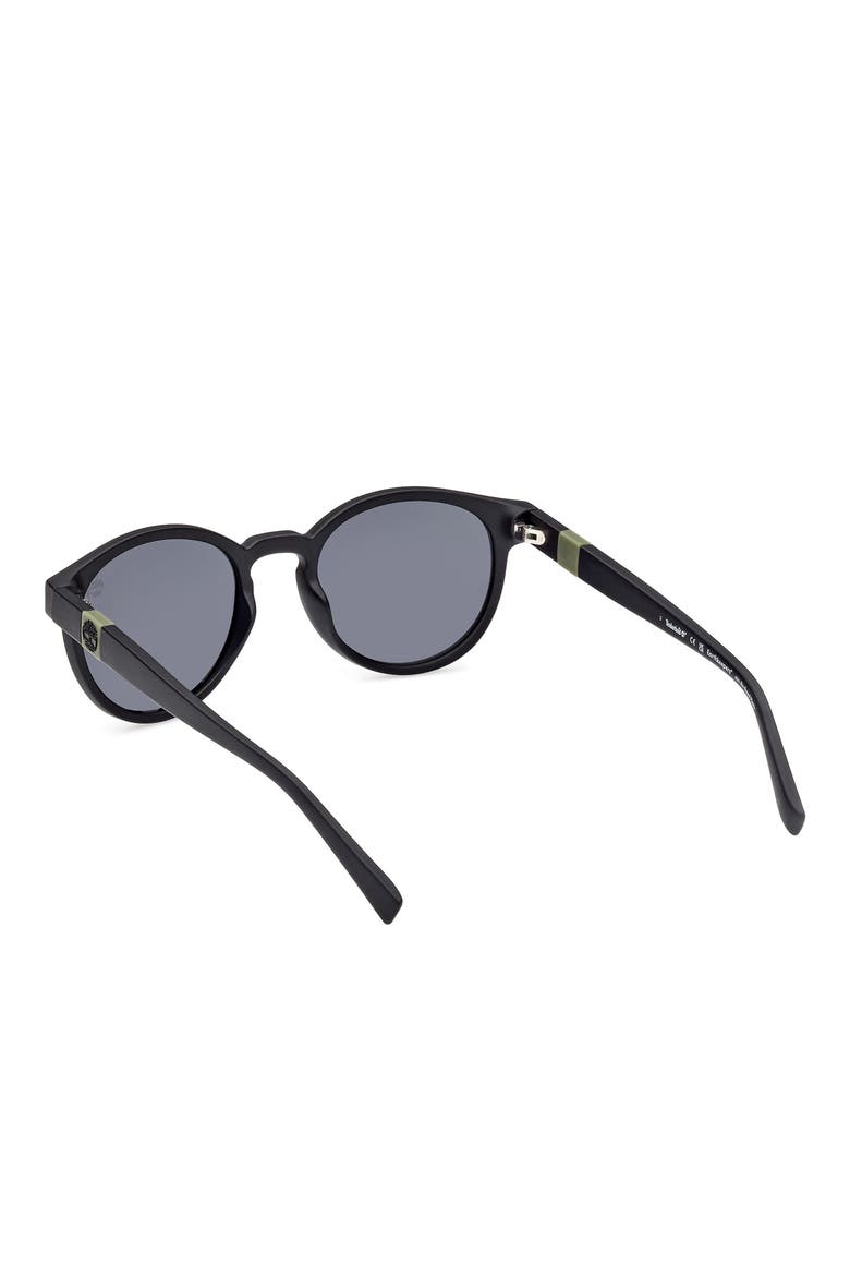 51mm Sunglasses, Alternate, color, MATTE BLACK / SMOKE POLARIZED