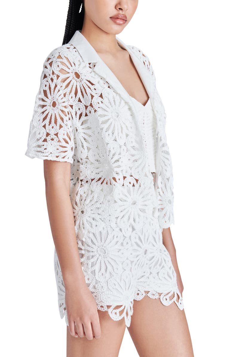 Steve Madden Carolyn Cotton Lace Jacket, Alternate, color, 