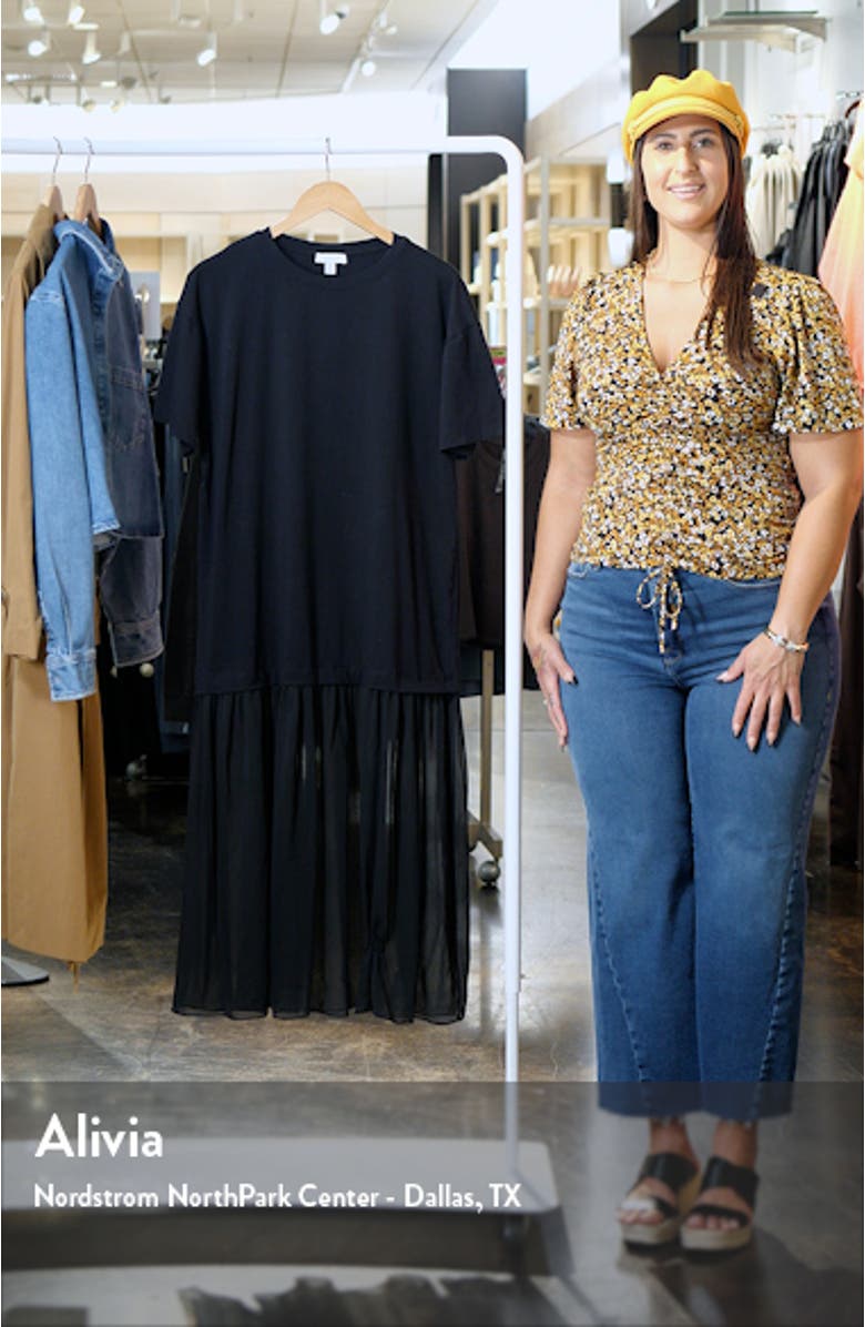 Mixed Media T-Shirt Dress, sales video thumbnail